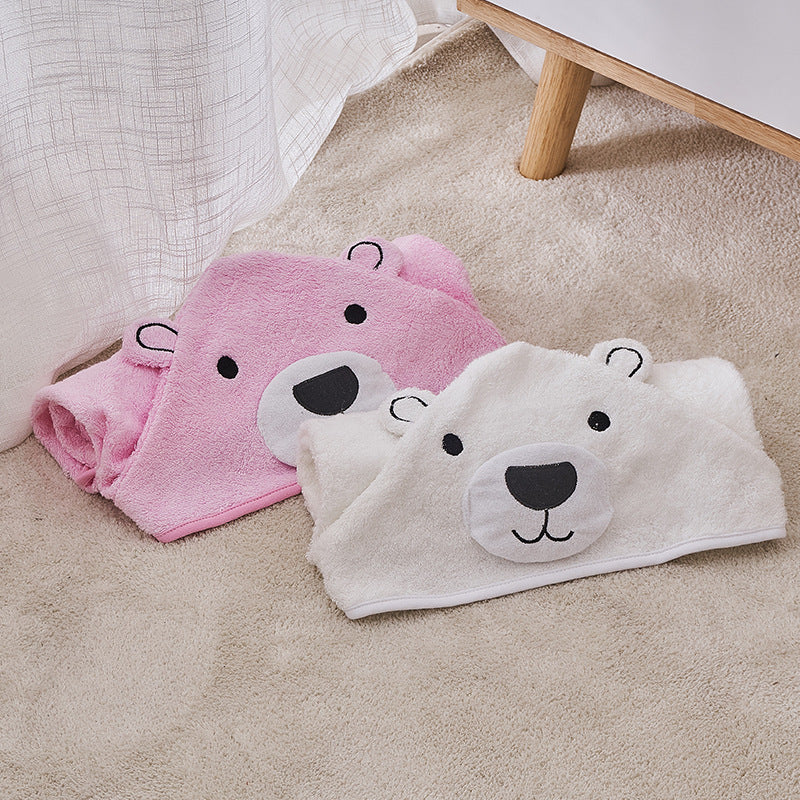 Bamboo Baby Bath Towel with Hood – Ultra Soft & Eco-Friendly